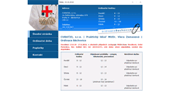 Desktop Screenshot of ordinacebechovice.cz